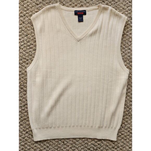 Mark Aexander Sport 100% Cotton Men's Large Sweater Vest - Picture 1 of 5